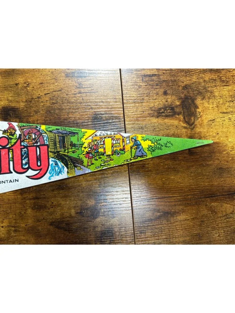 Vintage Rock City, Lookout Mountain, TN pennant